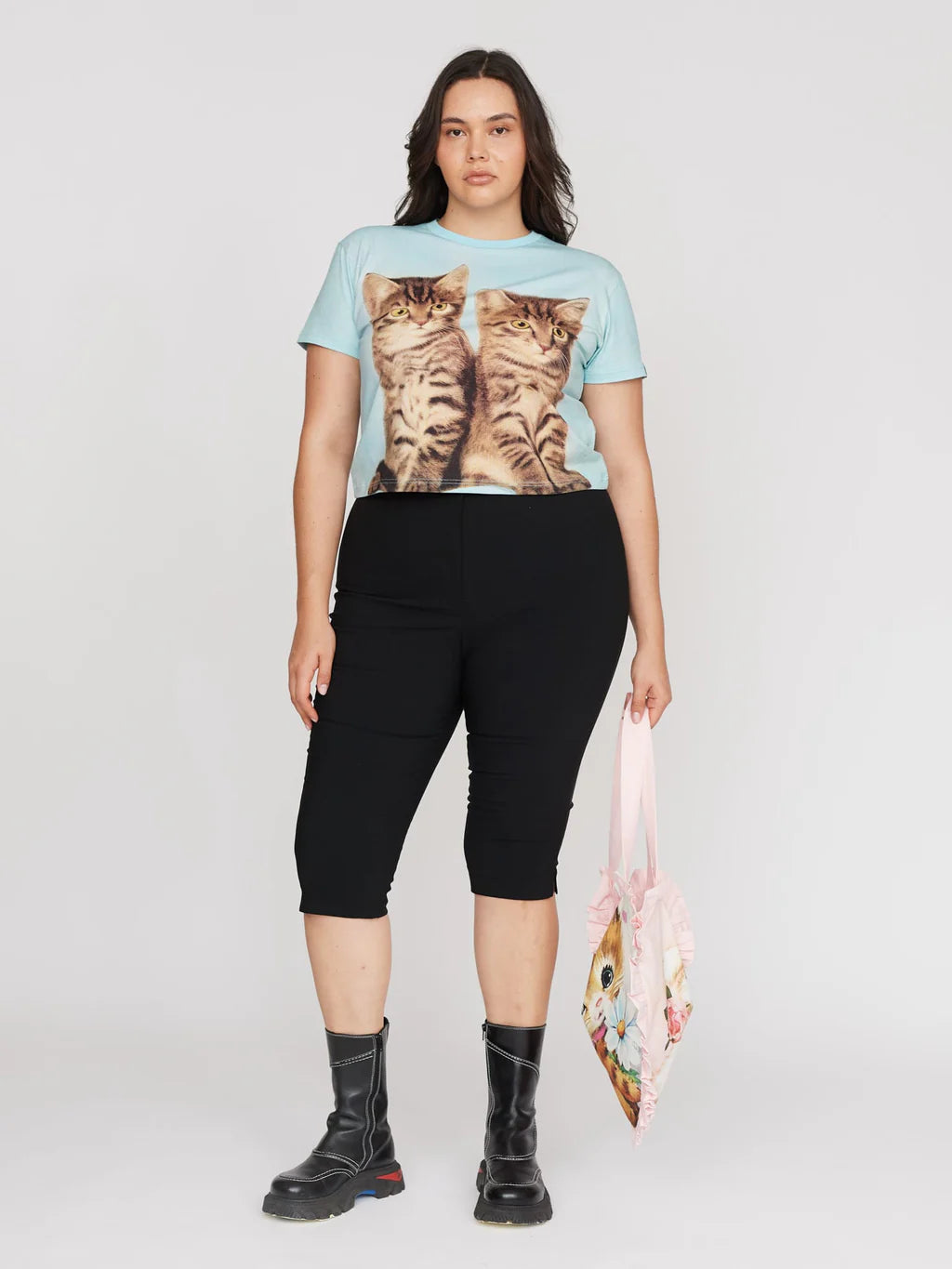 Cat Pals Fitted Tee - PRE-ORDER