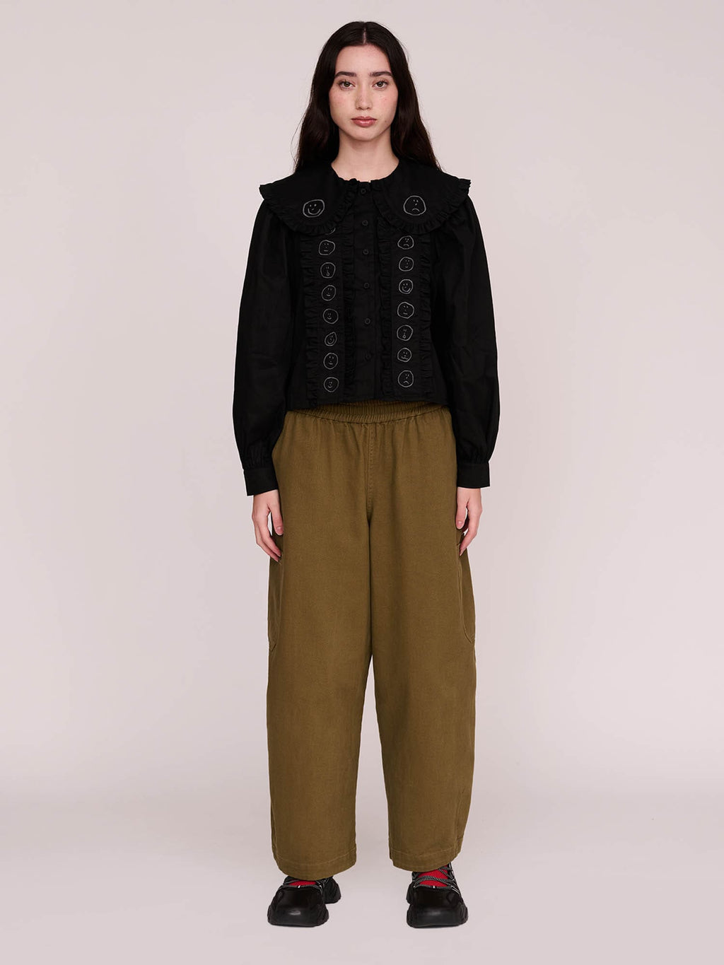 Emotions Embroidered Shirt