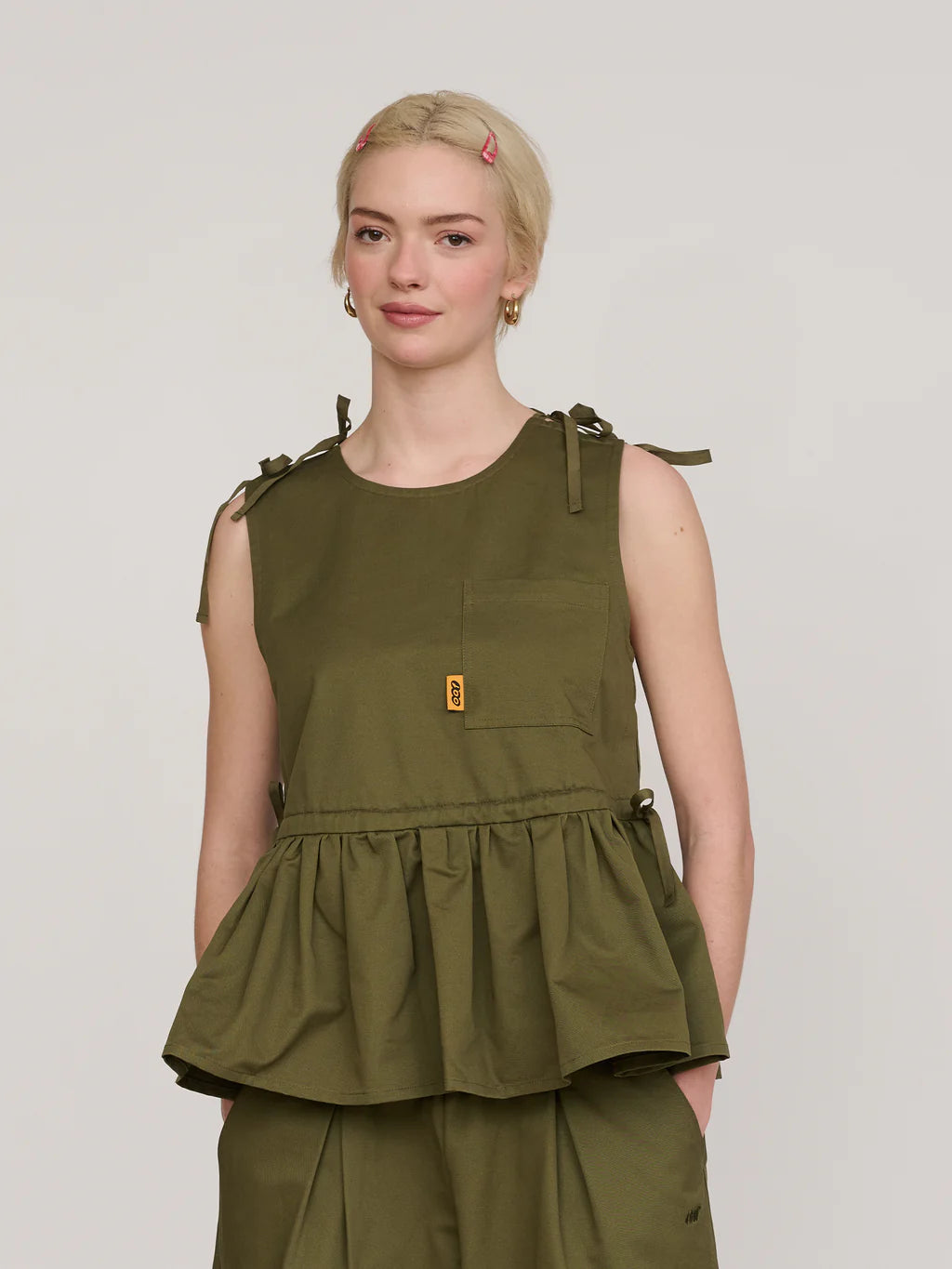 Bakers Drawstring Top