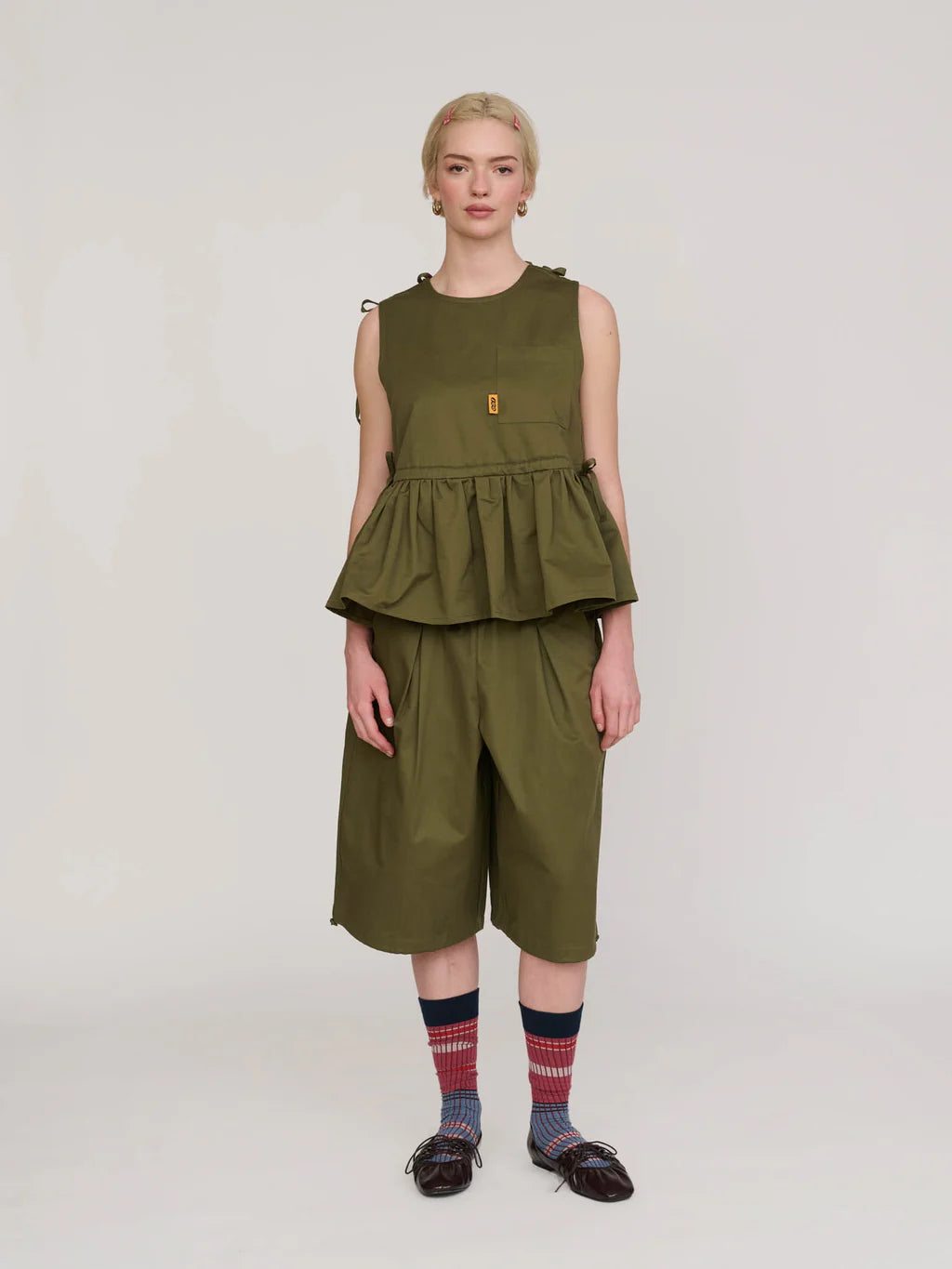 Bakers Drawstring Top