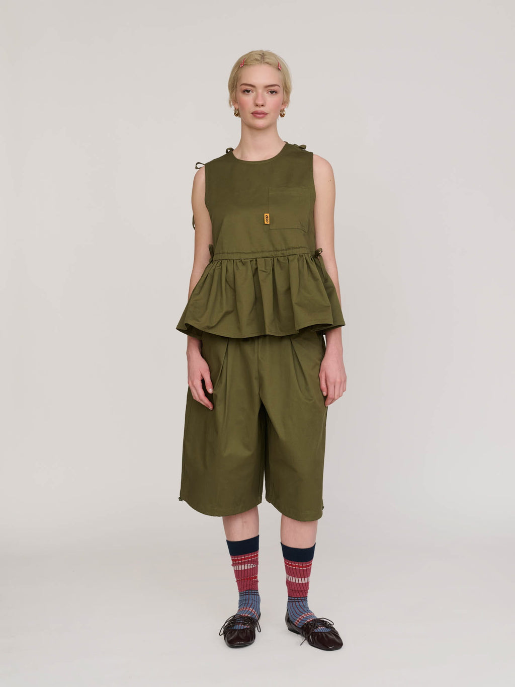 Bakers Drawstring Top