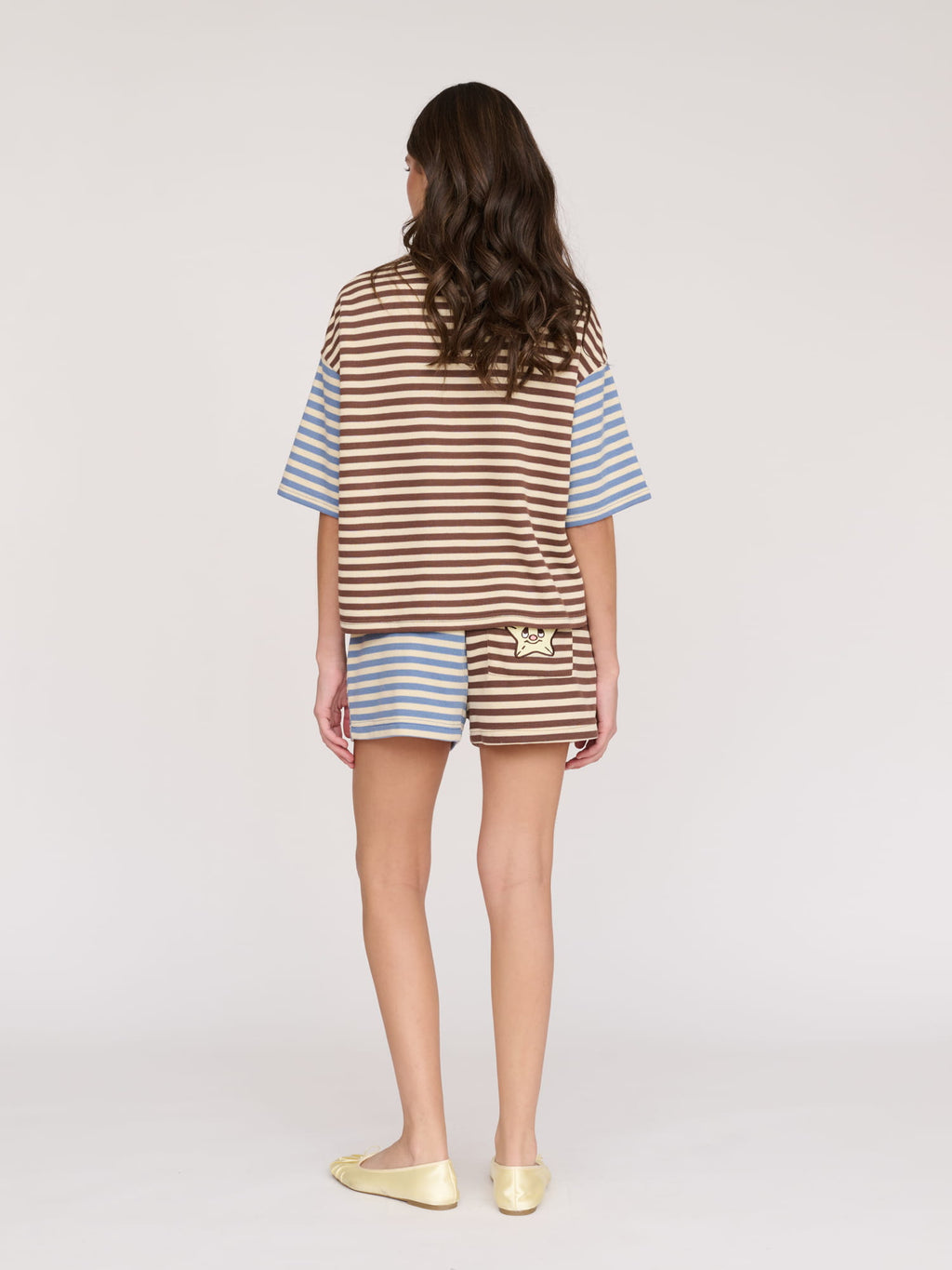 Mixed Stripe Polo Shirt