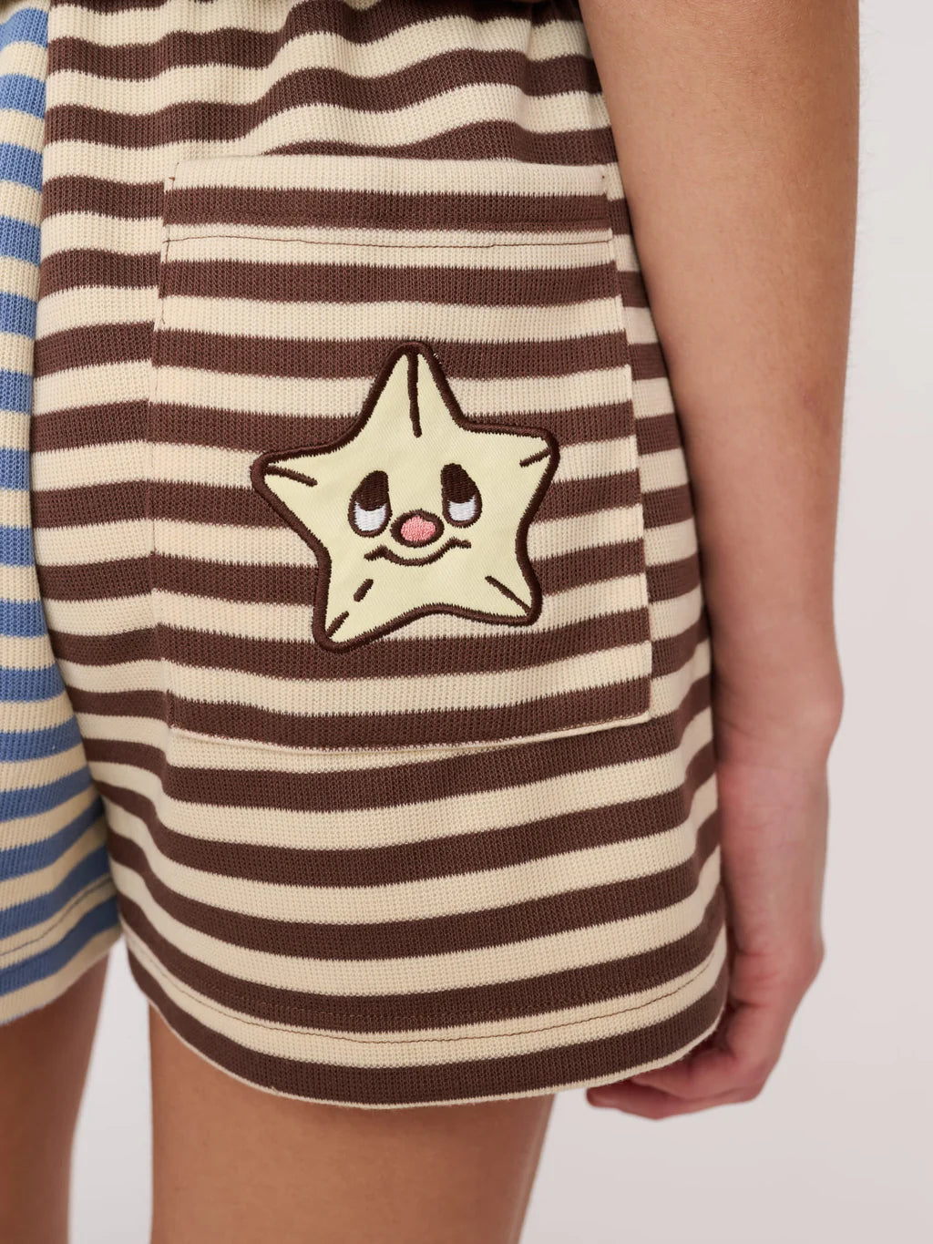 Mixed Stripe Shorts