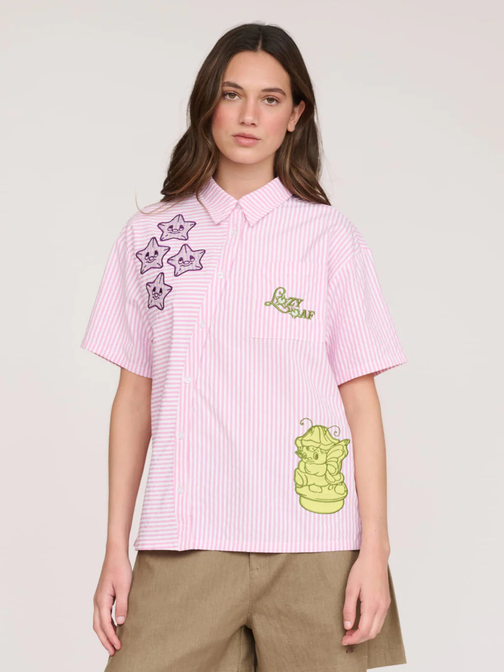 Wavy Pinstripe Shirt
