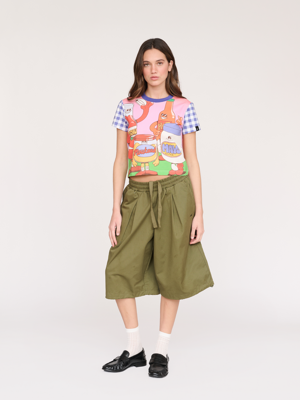 LO x Lauren Martin Condiments Fitted T-shirt - PRE-ORDER SHIPS FROM 03/07