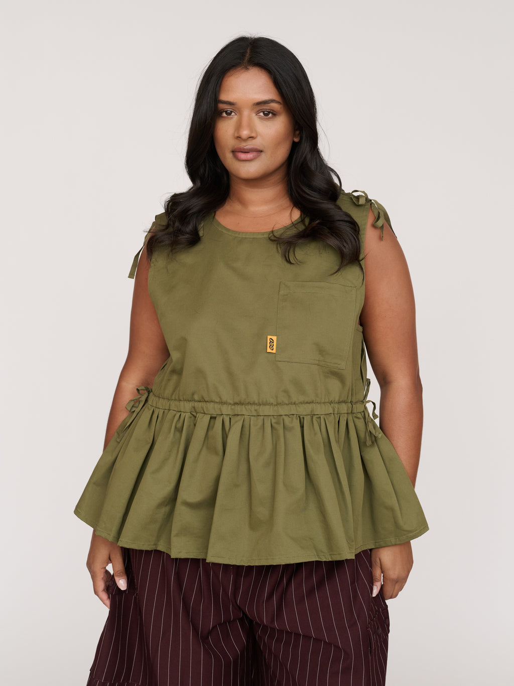 Bakers Drawstring Top