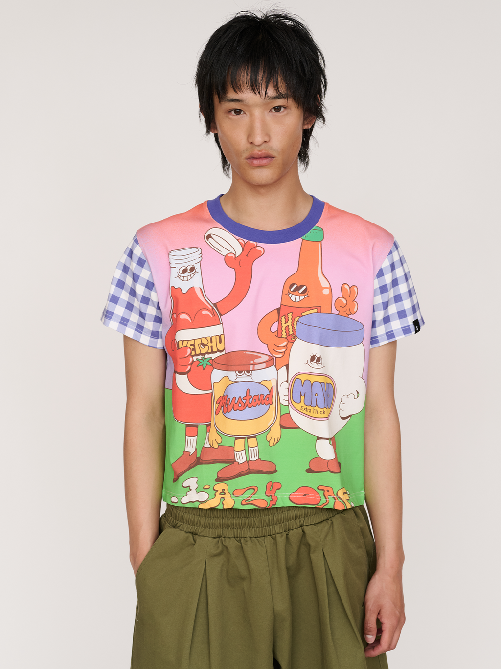 LO x Lauren Martin Condiments Fitted T-shirt - PRE-ORDER SHIPS FROM 03/07
