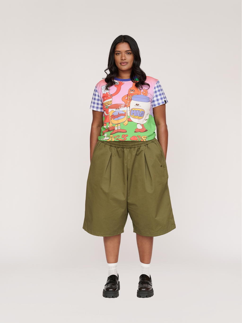 LO x Lauren Martin Condiments Fitted T-shirt - PRE-ORDER SHIPS FROM 03/07