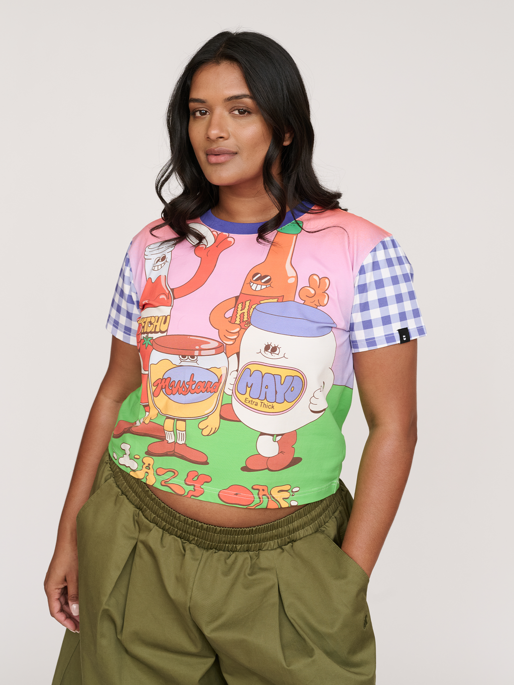 LO x Lauren Martin Condiments Fitted T-shirt - PRE-ORDER SHIPS FROM 03/07