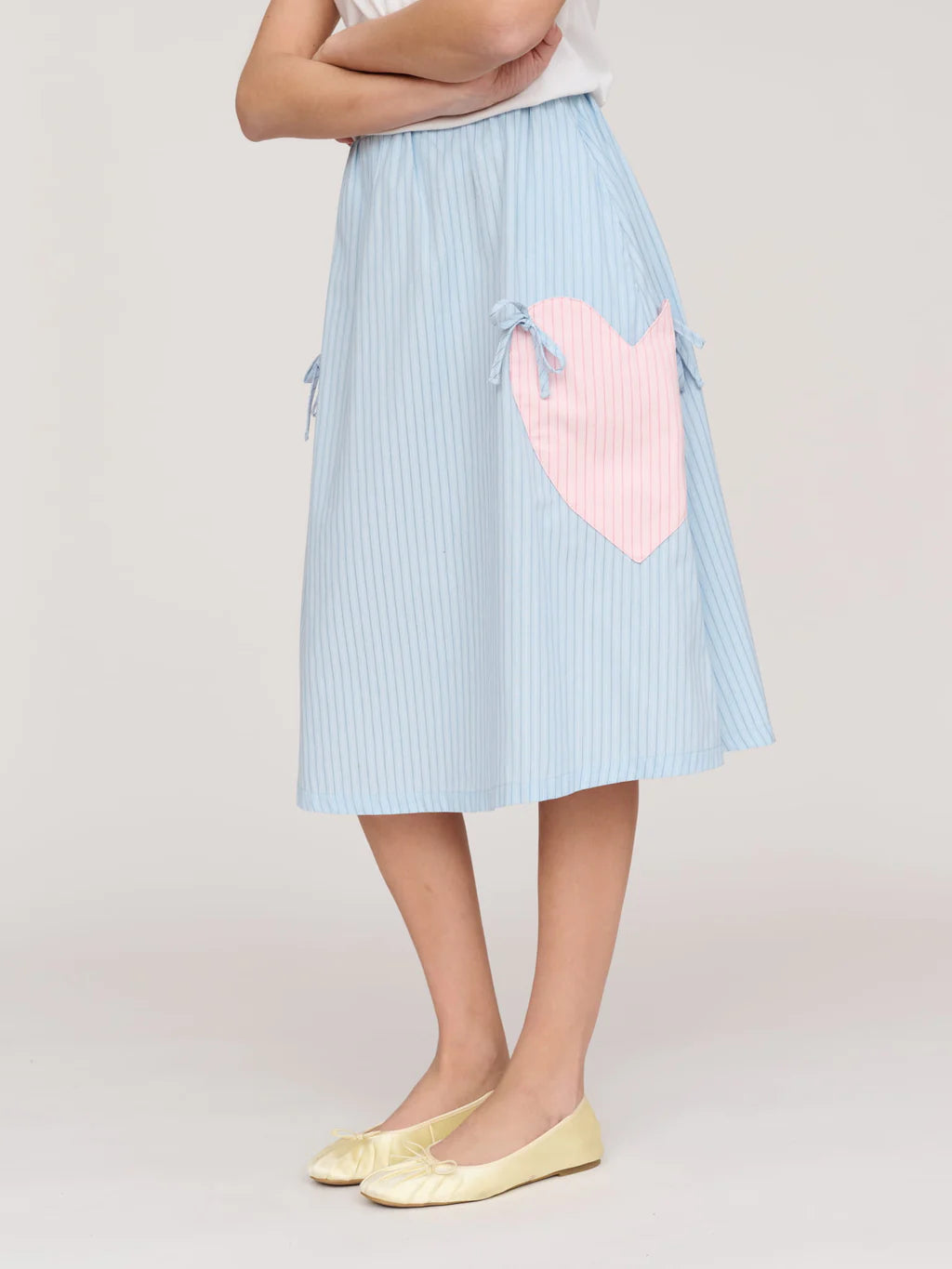 Striped Heartbreaker Skirt