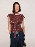 Pompompurin Polka Dot Top - PRE-ORDER SHIPS MID AUGUST