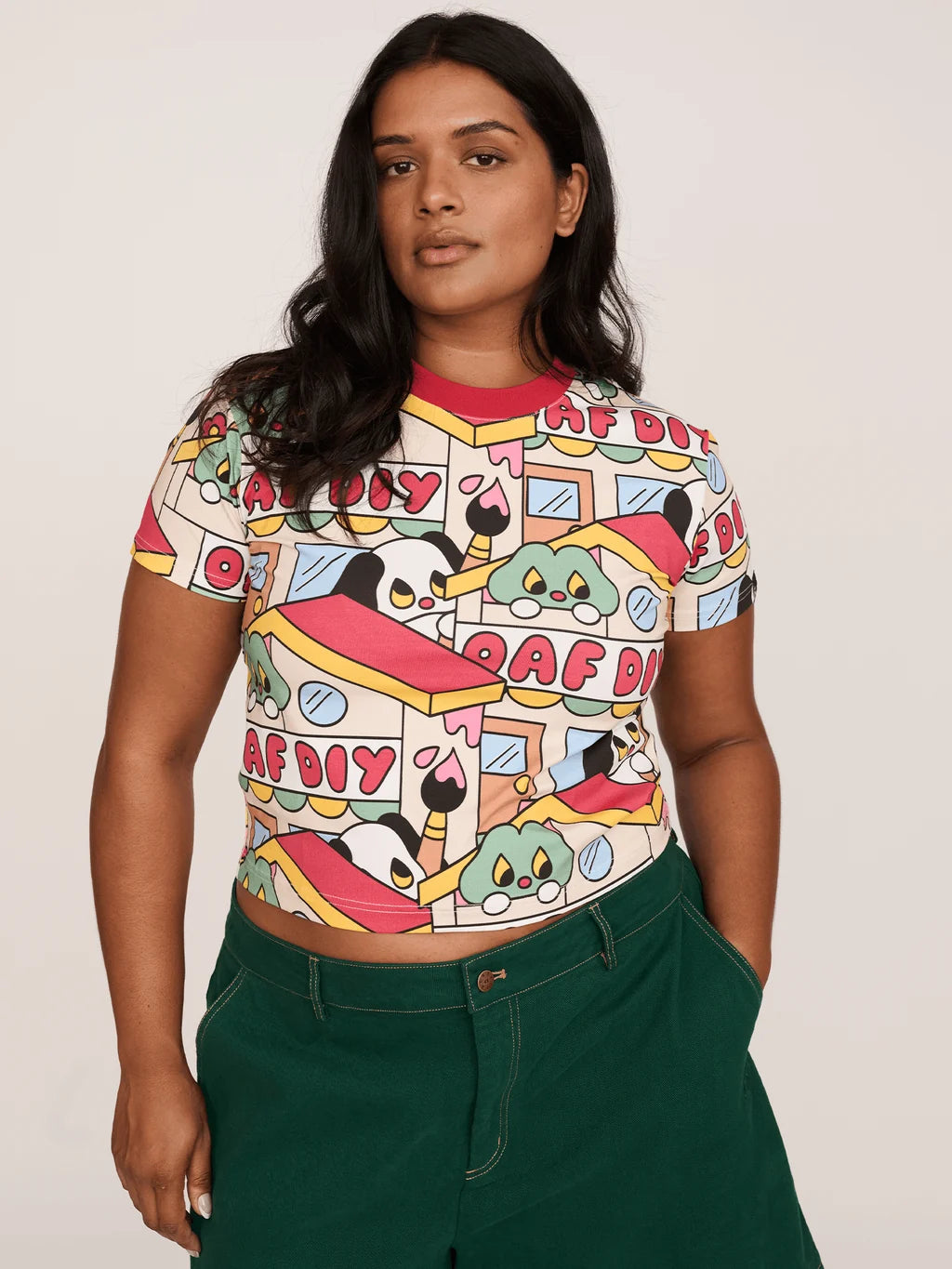 DIY Town Fitted T-Shirt