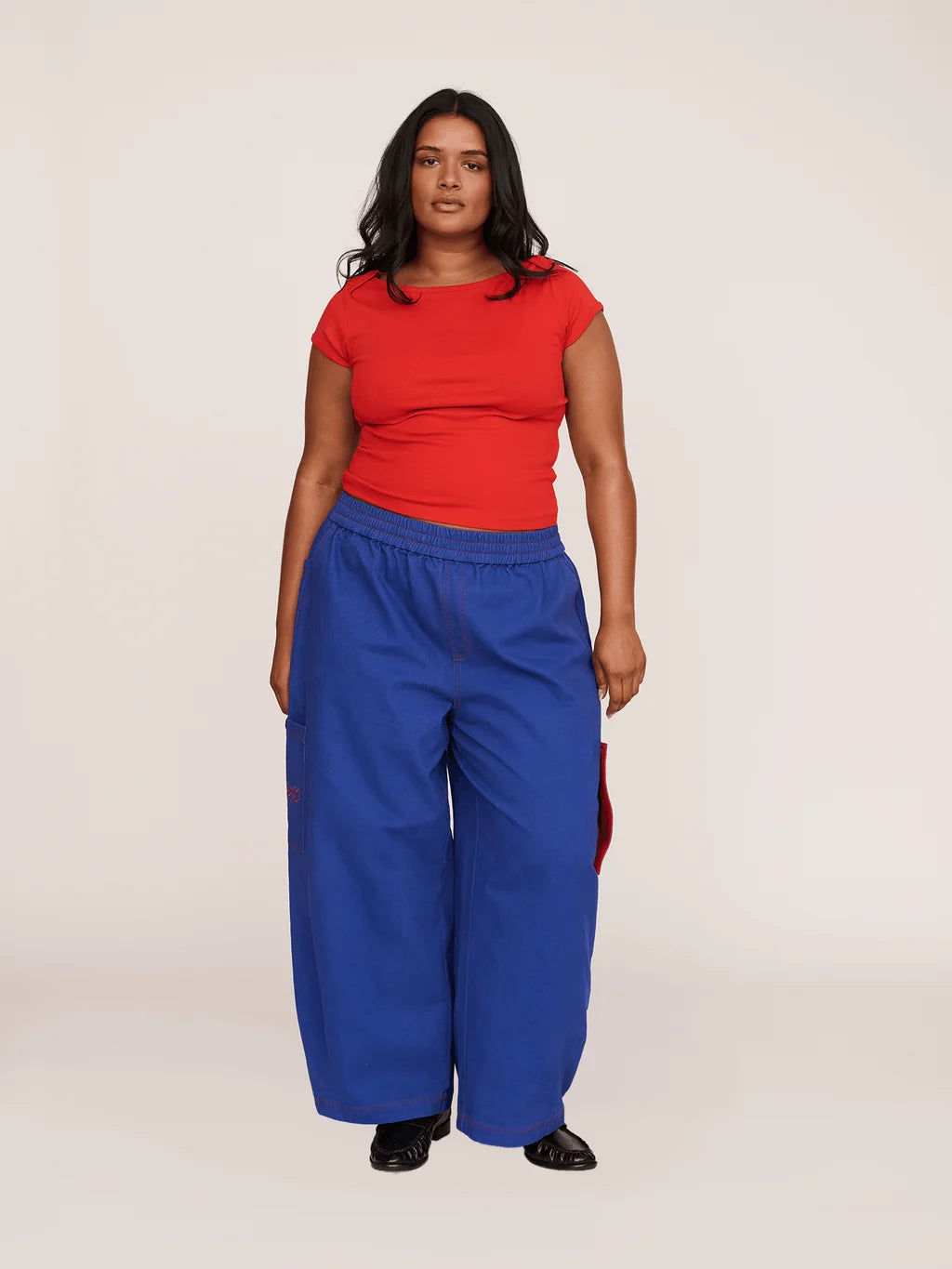 Bev Utility Barrel Trousers - Shipping From 04/08