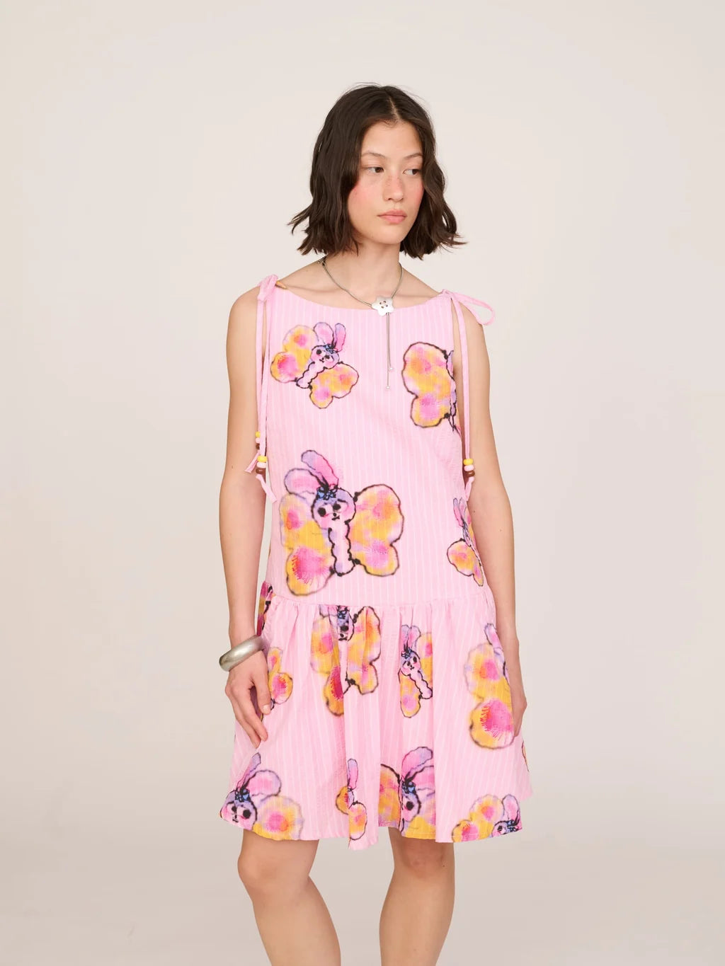 Butterflies And Bows Mini Dress