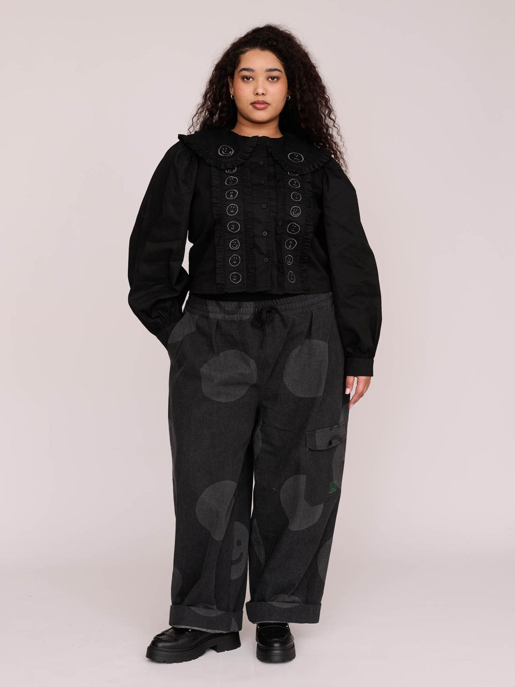 Emotions Embroidered Shirt