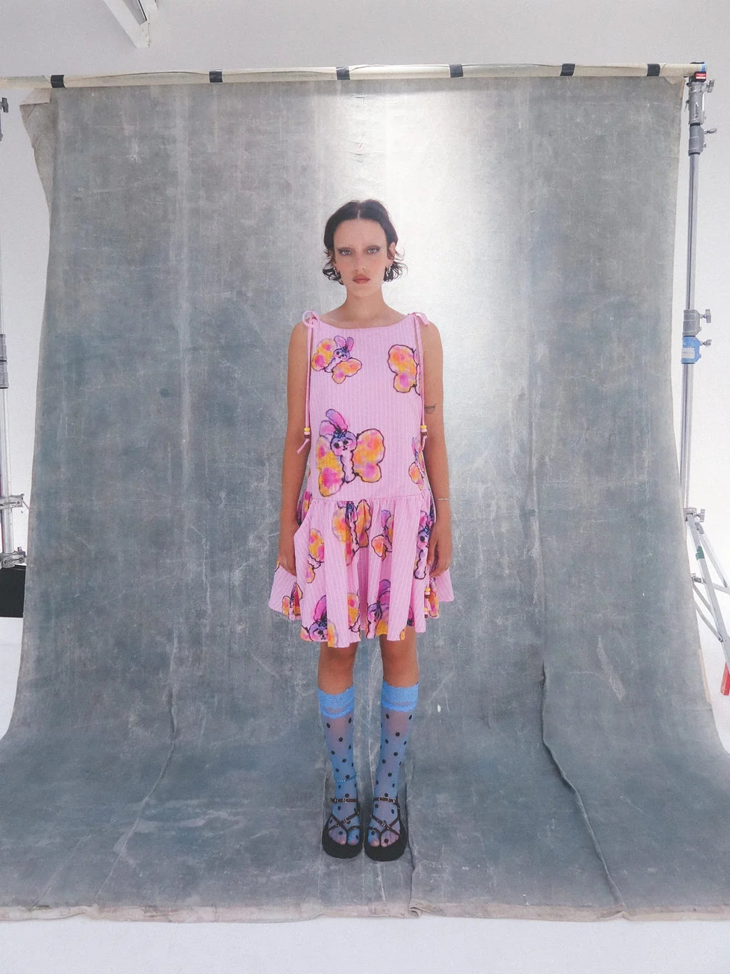 Butterflies And Bows Mini Dress