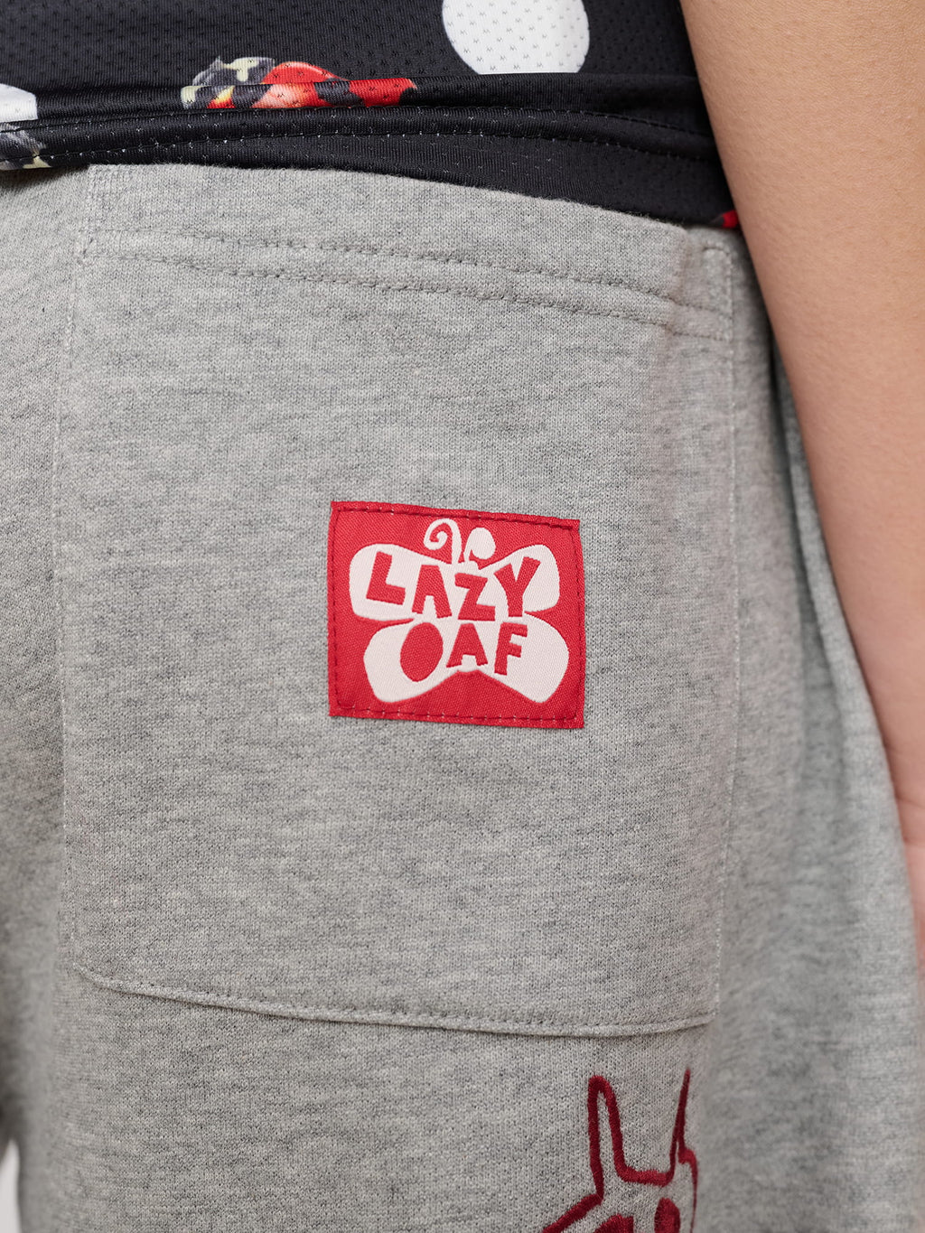 Creepy Friends Grey Marl Shorts