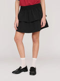 Double Tier Mini Skirt