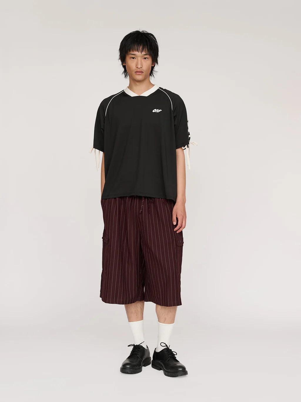 Seeing Double Pinstripe Shorts