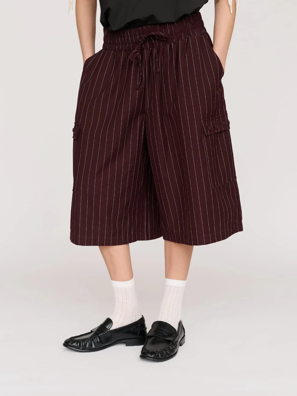 Seeing Double Pinstripe Shorts