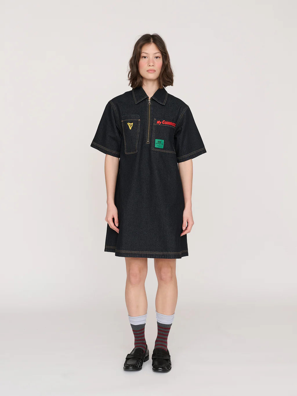 Guinness x Lazy Oaf Pint Pocket Dress