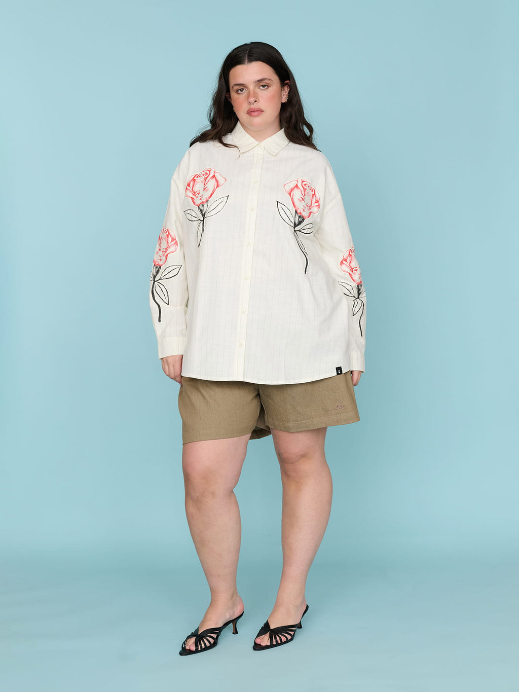 Coming Up Roses Long Sleeve Shirt