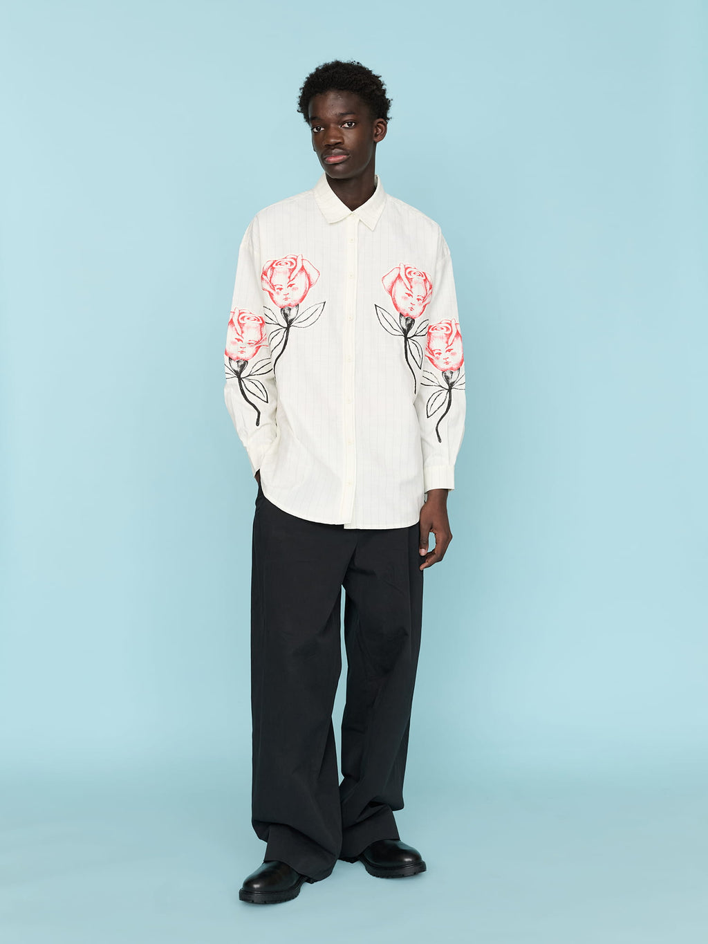 Coming Up Roses Long Sleeve Shirt