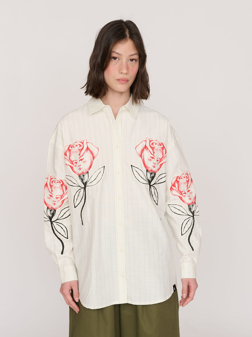 Coming Up Roses Long Sleeve Shirt