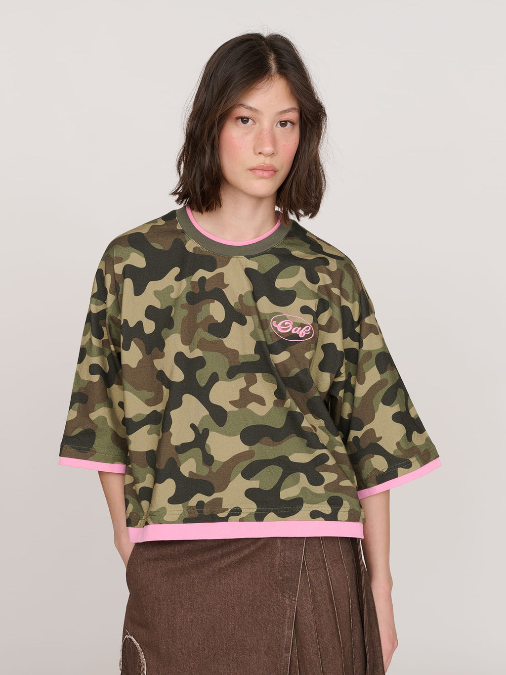 Hideout Camo Boxy T-shirt