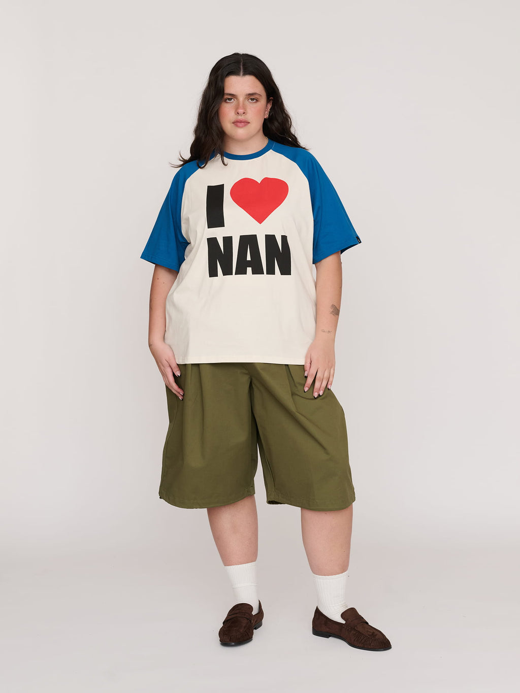 I Love Nan Raglan T-shirt