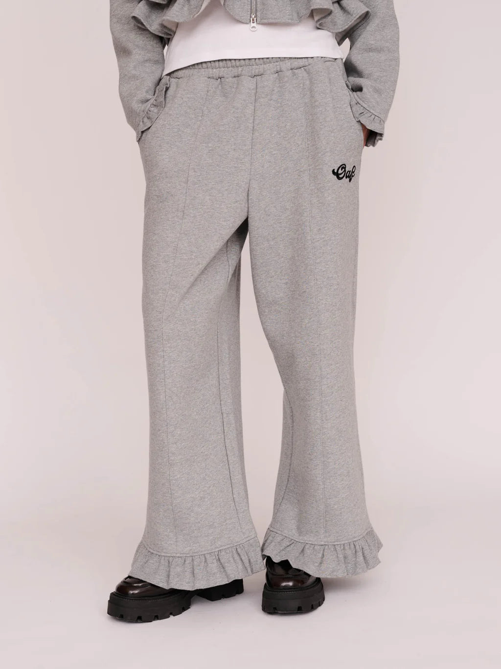 Frill Track Pants