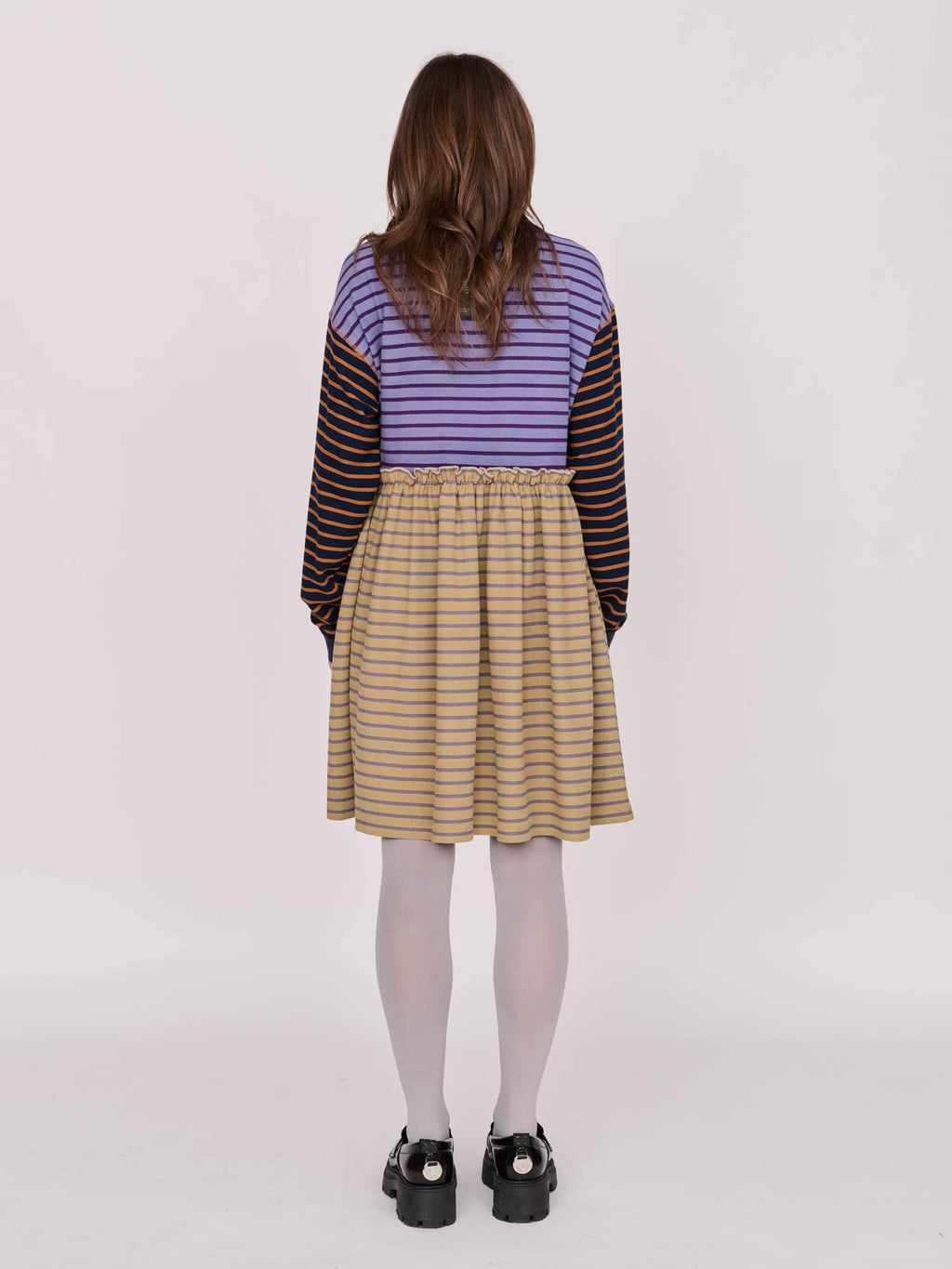 Mixed Stripe Sally Dress