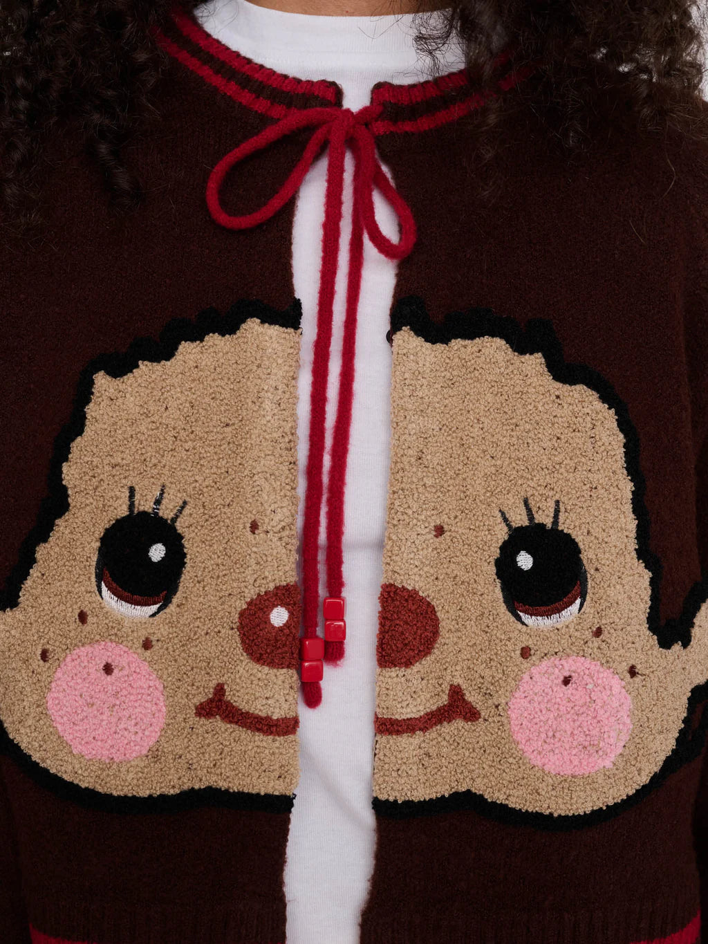 Monchhichi x Lazy Oaf Cardigan - PRE-ORDER